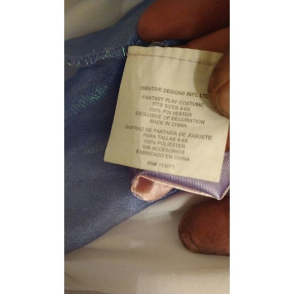 Princess costume.  4-6x Let em have fun - Picture 2 of 3